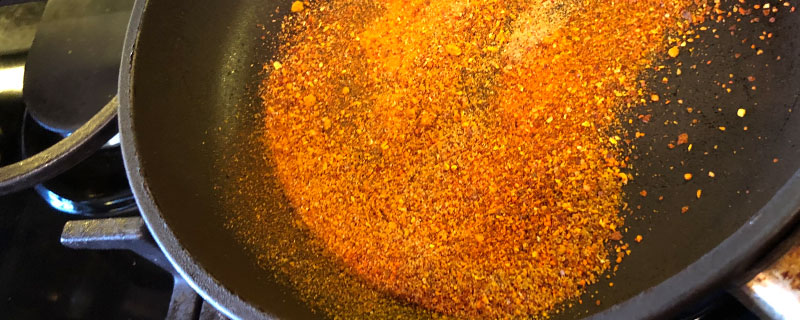 Toasting Spices to Maximize Potency